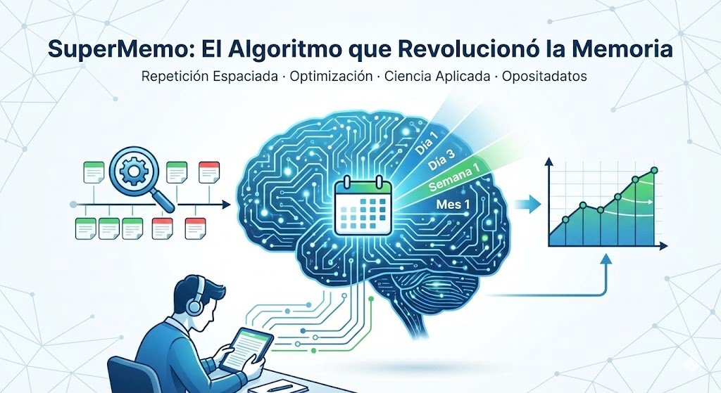 SuperMemo: el algoritmo que revolucionó la memoria